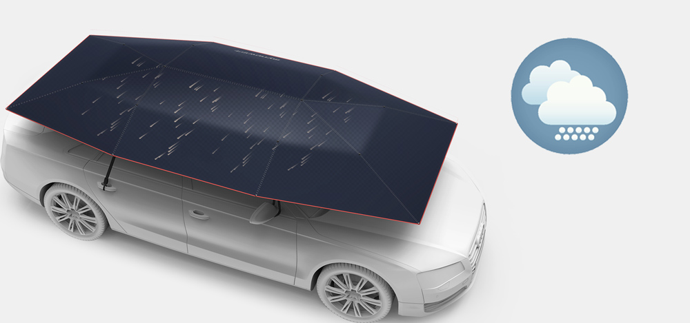 Sch&uuml;tz Ihr Auto vor Hagel